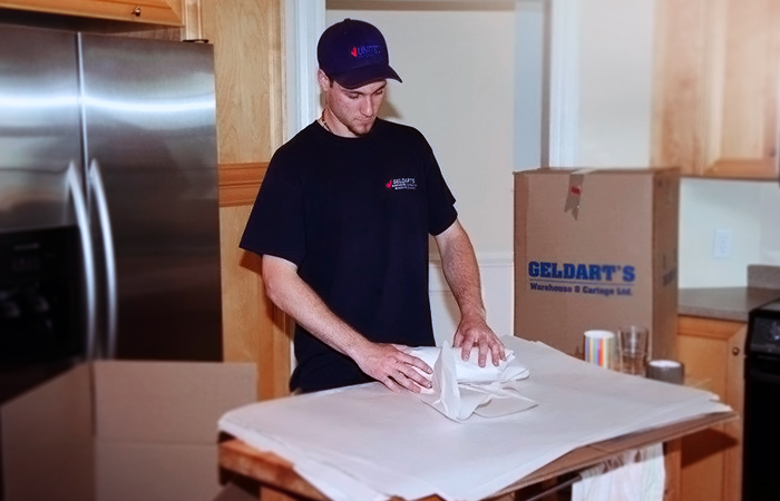 Packing and Unpacking Services With Geldart's